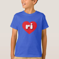 Rhode Island coeur rouge - I love ri