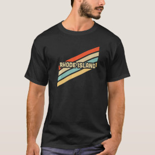 T-shirt Rhode Island Retro Vintage Premium