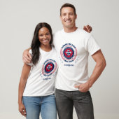 T-shirt Rhode Island State Circle Souvenir unique Blanc (Unisexe)
