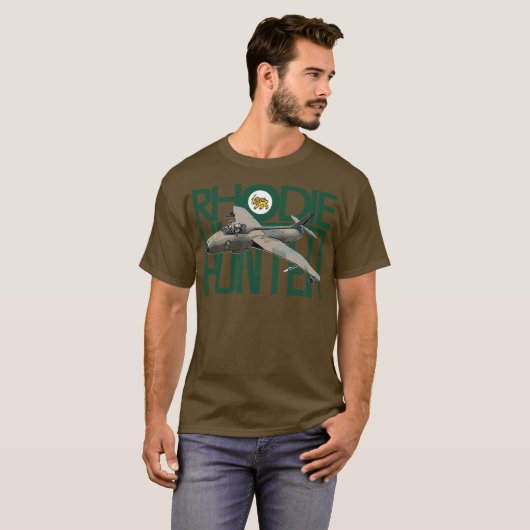 T-SHIRT RHODESIAN HUNTER (Devant entier)