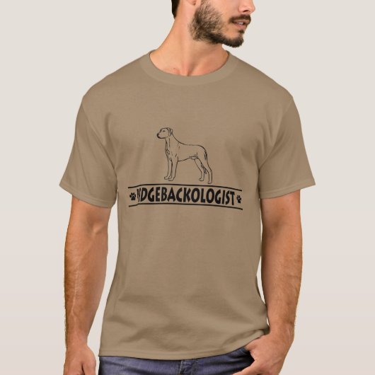 T-shirt Rhodesian Ridgeback (Devant)