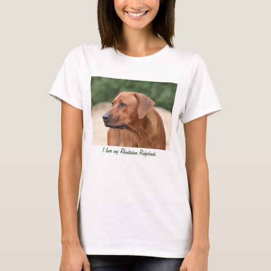 T-shirt Rhodesian Ridgeback (Devant)