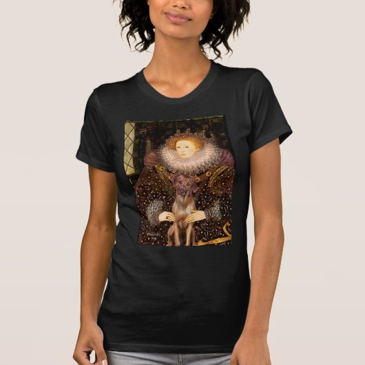 T-shirt Rhodesian Ridgeback 1 - Reine (Devant)