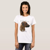 T-shirt Rhodesian Ridgeback Maman 2 (Devant entier)
