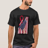 T-shirt Ribbon Ameri (Devant)