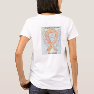 T-shirt Ribbon Angel Tee Sensibilisation au cancer de l'es