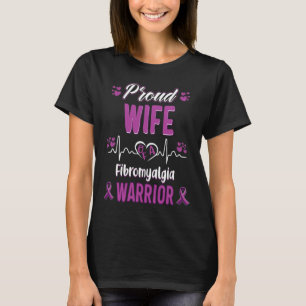 T-shirt Ribbon de sensibilisation à la fibromyalgie de la
