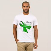 T-shirt Ribbon de sensibilisation aux maladies rénales (Devant entier)