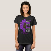 T-shirt Ribbon de sensibilisation ITP maman guerrier ITP (Devant entier)
