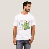 T-shirt Ribosome mRNA tRNA molecules proteins Diagram  (Devant entier)