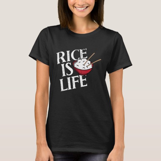 T-shirt Rice Is Life (Devant)