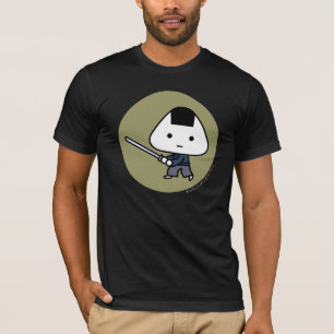 T-shirt - Riceball Samurai - Gold Back