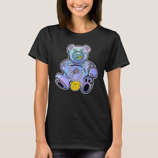T-shirt Rich Bear Zen Master 4s Matching (Devant)