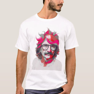 T-shirt Richard Brautigan Red