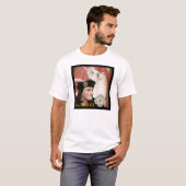 T-shirt Richard III et son emblème blanc de verrat (Devant entier)
