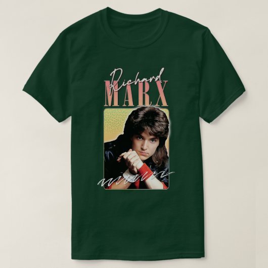 T-shirt Richard Marx 1980s Retro Aesthetique (Design devant)