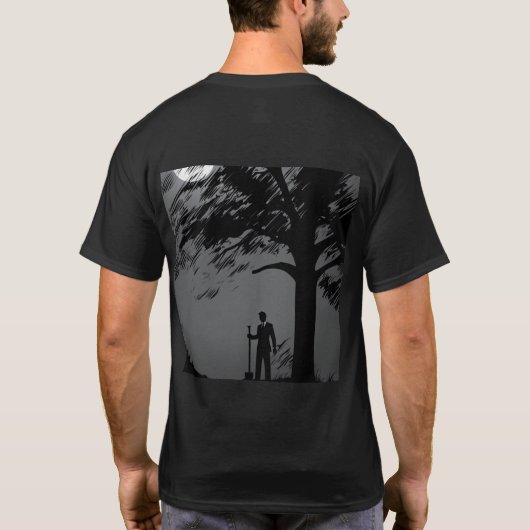 T-Shirt Richard met Shovel (Achterkant)