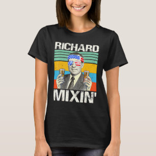 T-shirt Richard Mixin 4 juillet Richard Nixon Boire P