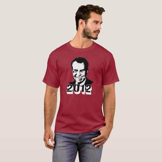 T-shirt Richard Nixon 2012 (Devant entier)
