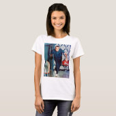 T-shirt Richard Nixon Bowling (Devant entier)