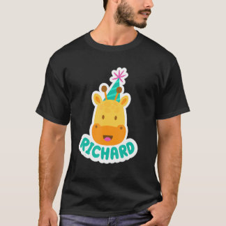 T-shirt Richard Personnalisé Bonne Idée d'Anniversaire