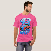 T-shirt Richard Petty 43 Stp Legend Les années 70 Retro (Devant entier)