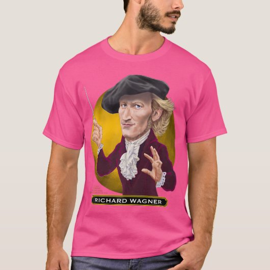 T-shirt Richard Wagner Compositeur allemand d'opéra (Devant)