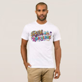 T-shirt Riche et Ridicule (Devant entier)