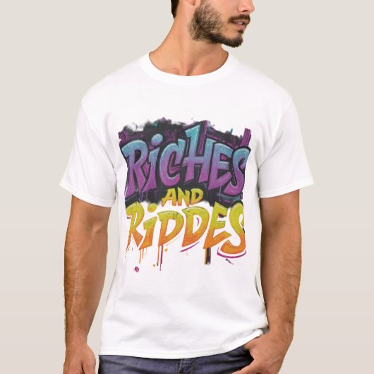 T-shirt Richesses et énigmes (Devant)
