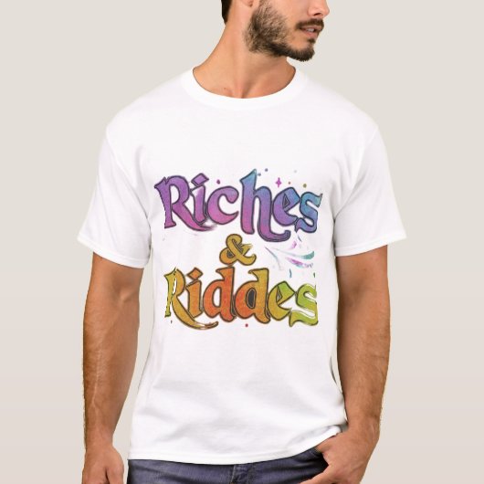T-shirt Richesses et énigmes (Devant)