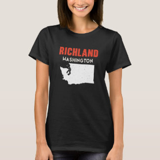 T-shirt Richland Washington USA State America Travel Washi