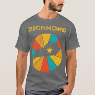 T-shirt Richmond Kentucky Vintage Souvenir désorganisé 1