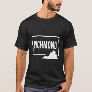 T-shirt Richmond Virginia Va - Accueil Ville natale Vacanc