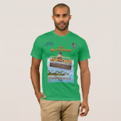 T-shirt Rick Buffaneers "Le Poète" avec le Pacifique Sud (Devant entier)