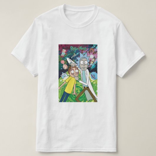 T-shirt Rick et Morty (Design devant)