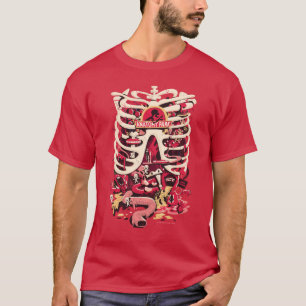 T-shirt RICK ET MORTY™ Anatomie Park Rib Cage