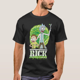 T-shirt RICK ET MORTY™ Éclat vert