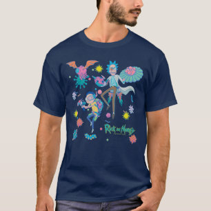 T-shirt RICK ET MORTY™   Parmi les Motifs de cellules in