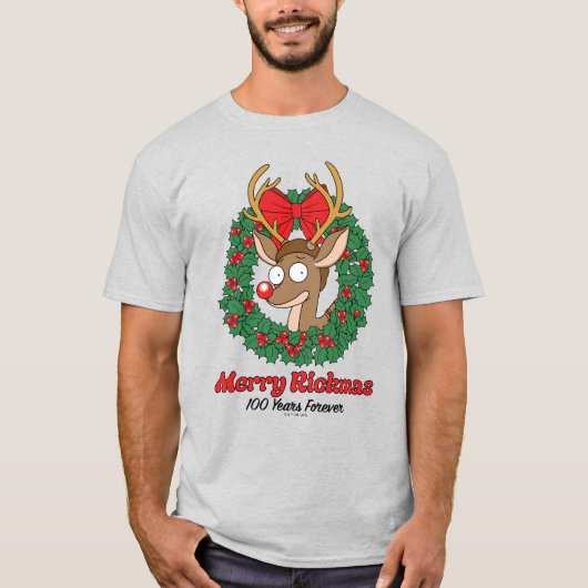 T-shirt Rick et Morty | Reindeer Morty Merry Rickmas (Devant)