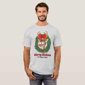 T-shirt Rick et Morty | Reindeer Morty Merry Rickmas (Devant entier)