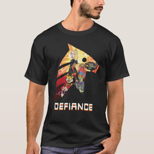T-shirt RICK ET MORTY™ | Space Beth Defiance Crew (Devant)