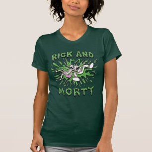 T-shirt RICK ET MORTY™ Tomber Dans La Tva Acide