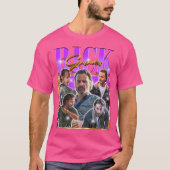 T-shirt Rick Grimes Retro Bootleg Retro Bootleg Bootleg (Devant)