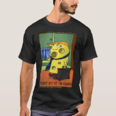 T-shirt Rick London Art Ancien De La Cravate Fromage Comic (Devant)