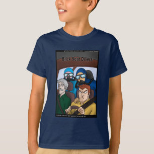 T-shirt Rick London Bande dessinée de plongée en scaphandr