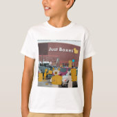 T-shirt Rick London Big Box Stores Pour Cats Comic (Devant)