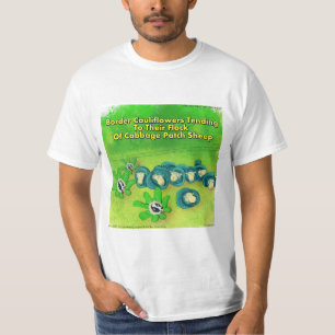 T-shirt Rick London Border Collie Fleur Bande Dessinée