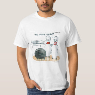 T-shirt Rick London Cartoons Drôle Bowling Bande dessinée 