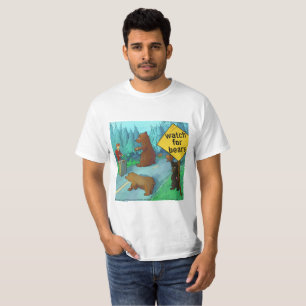 T-shirt Rick London Funny Bears avec montres Comic