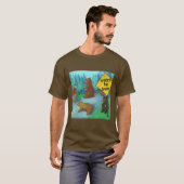 T-shirt Rick London Funny Bears With Waters Comic (Devant entier)